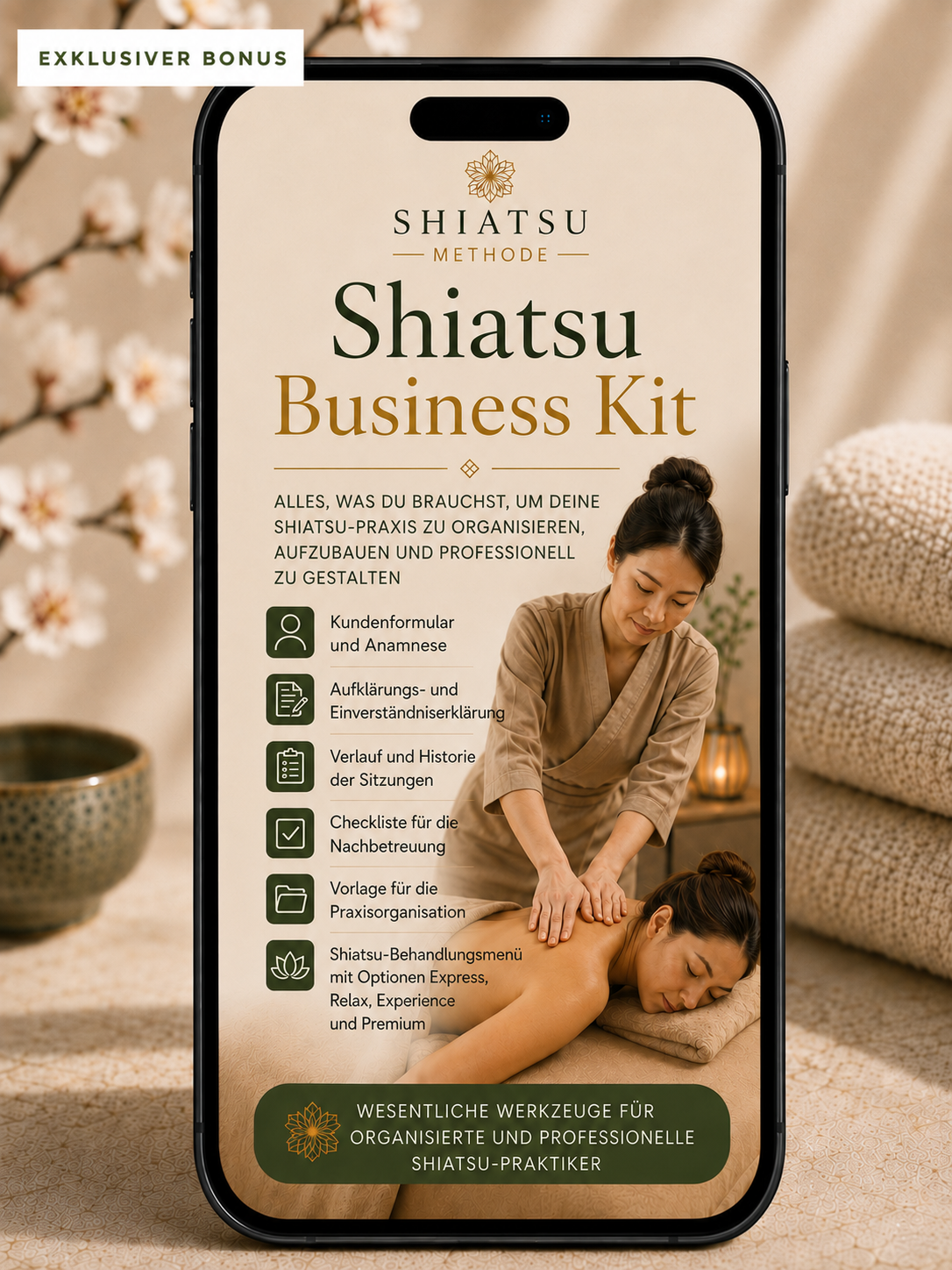 Exklusiv-Bonus — Shiatsu Business Kit