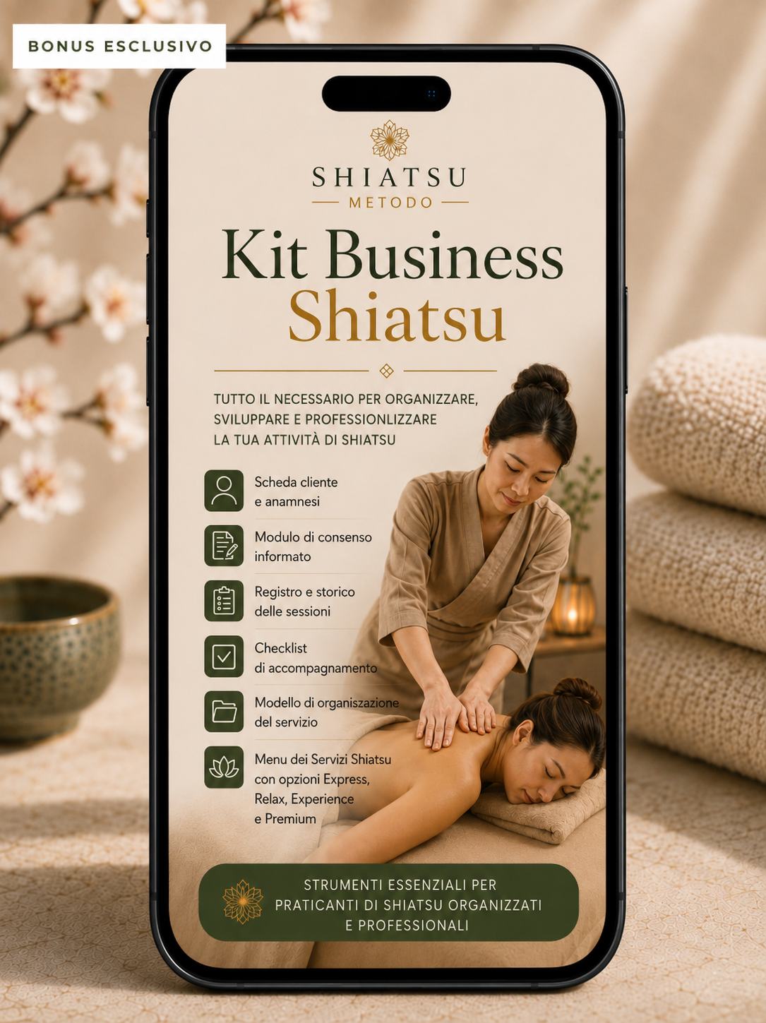 Bonus Esclusivo — Shiatsu Business Kit