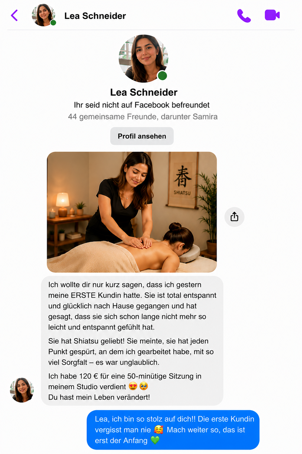 Erfahrungsbericht von Schülerin 1