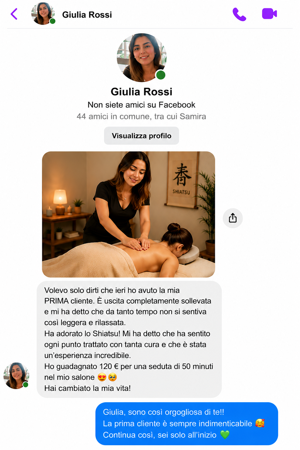 Testimonianza di allieva 1