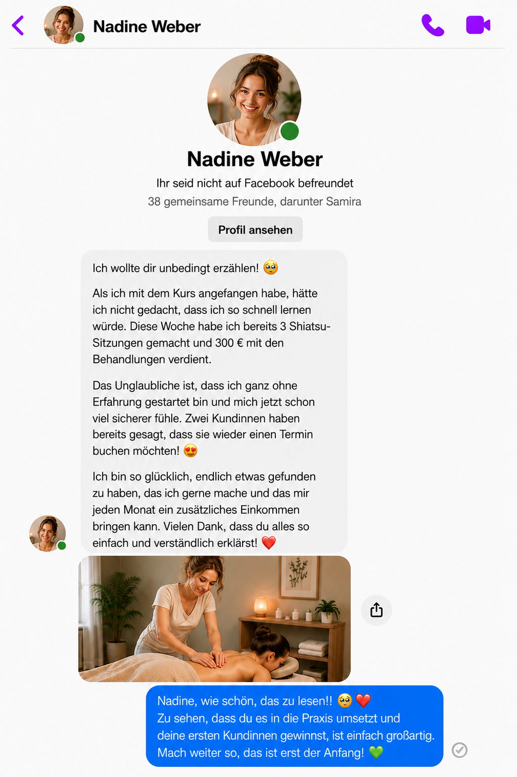 Erfahrungsbericht von Schülerin 2